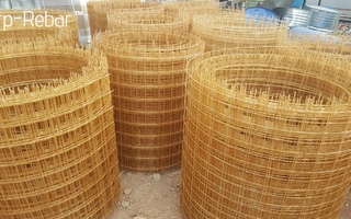композитная кладочная сетка FRP-REBAR<